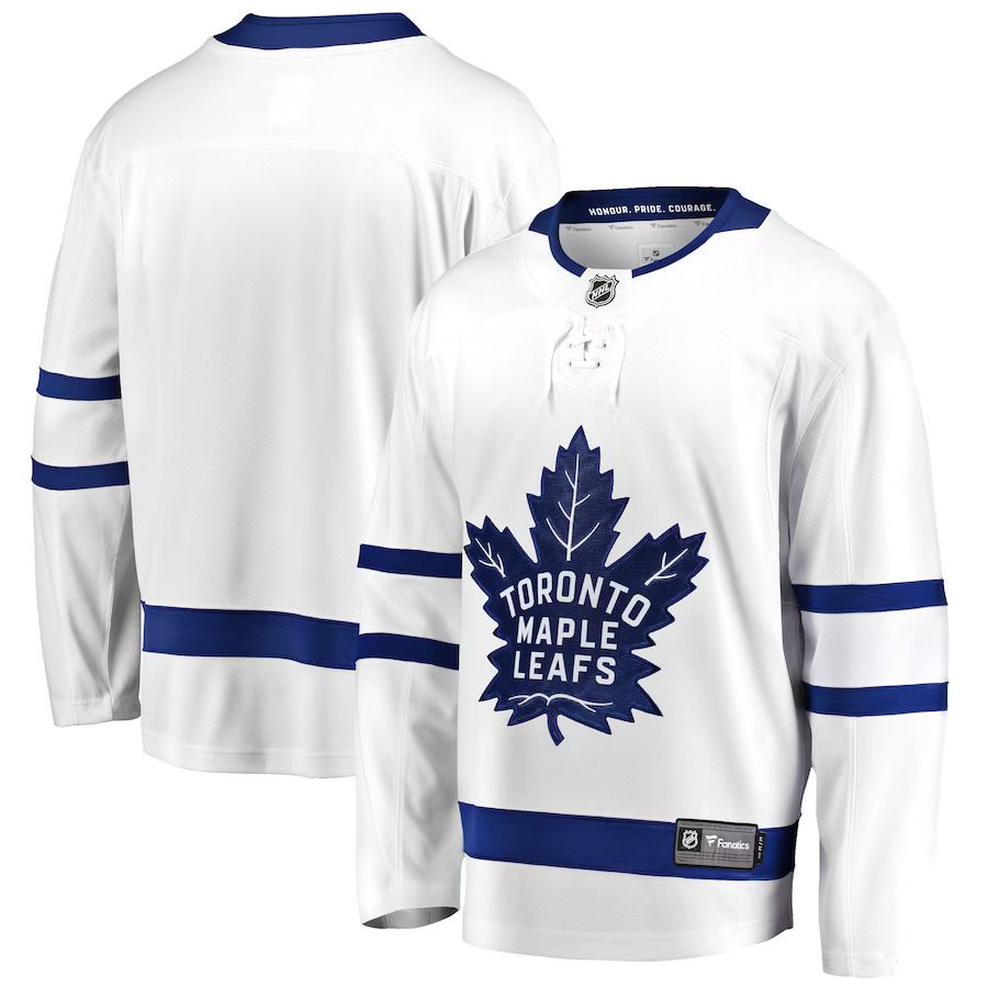Men Toronto Maple Leafs Fanatics Branded White Breakaway Away NHL Jersey->women nhl jersey->Women Jersey